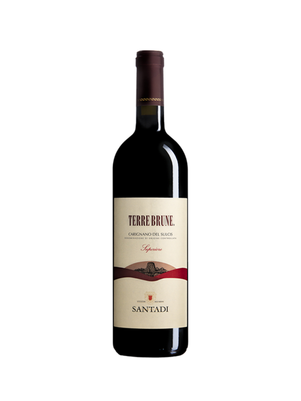 Bottiglia di Carignano del Sulcis DOC Superiore 2016, Terre Brune, Cantina Santadi